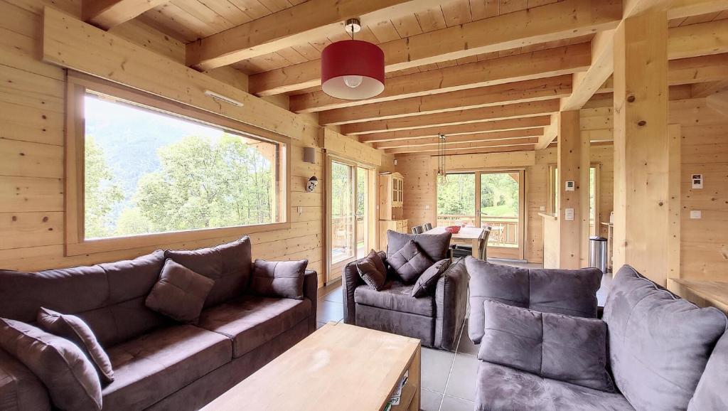 Et opholdsområde på Chalets à Saint Jean d'Aulps - Chalet Mont D'Evian MAE-4041