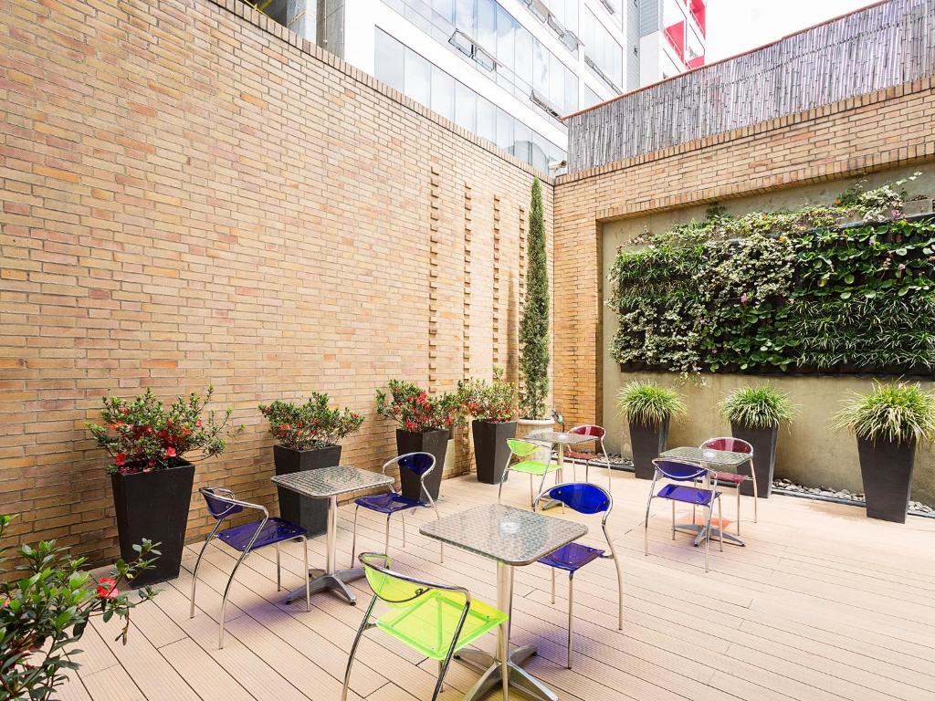 Zahrada ubytování Hotel bh Parque 93