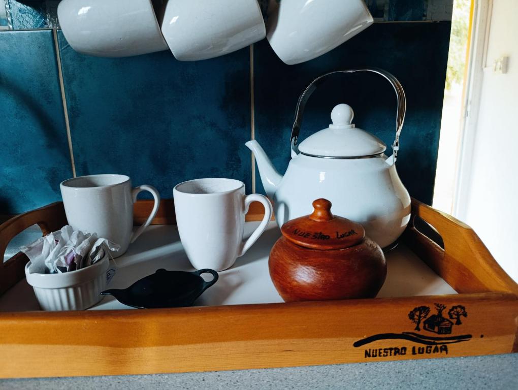 Kaffe- og tefaciliteter på Nuestro Lugar