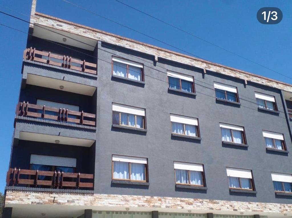 Bygningen som lejligheden ligger i