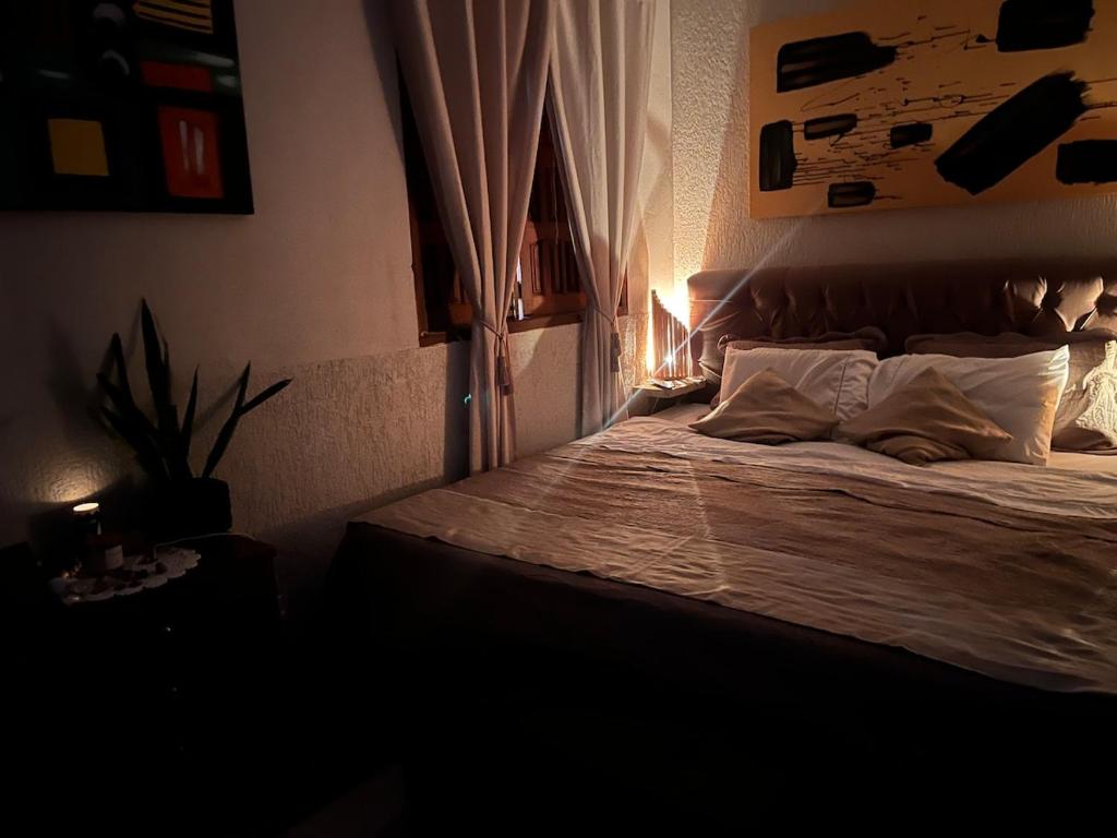 Letto o letti in una camera di Villas House