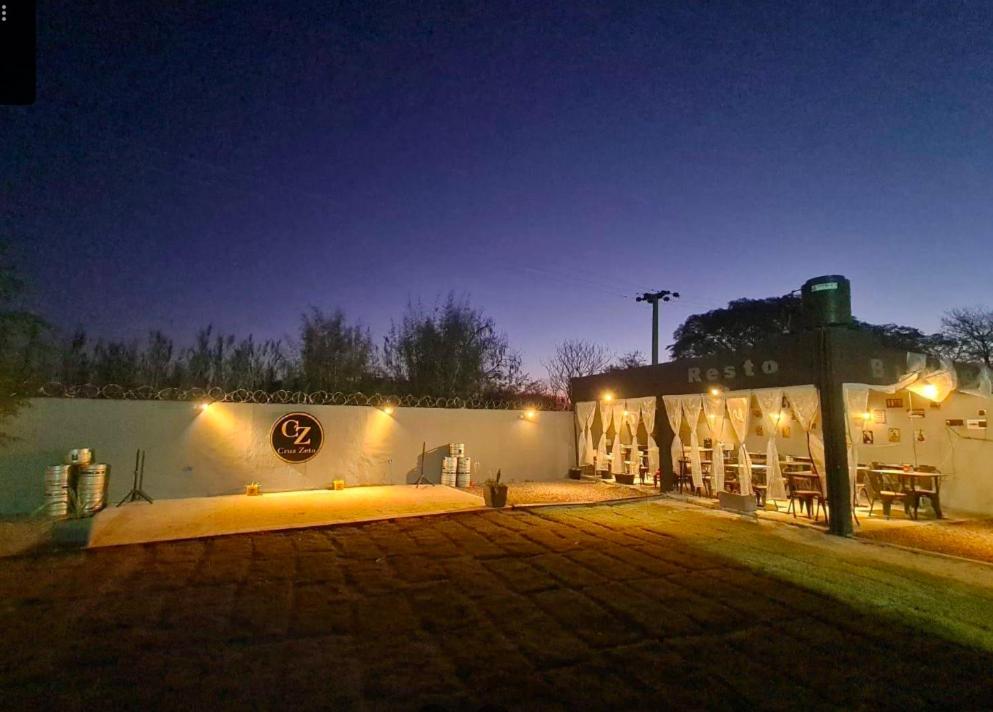 Bygningen som pensionatet ligger i