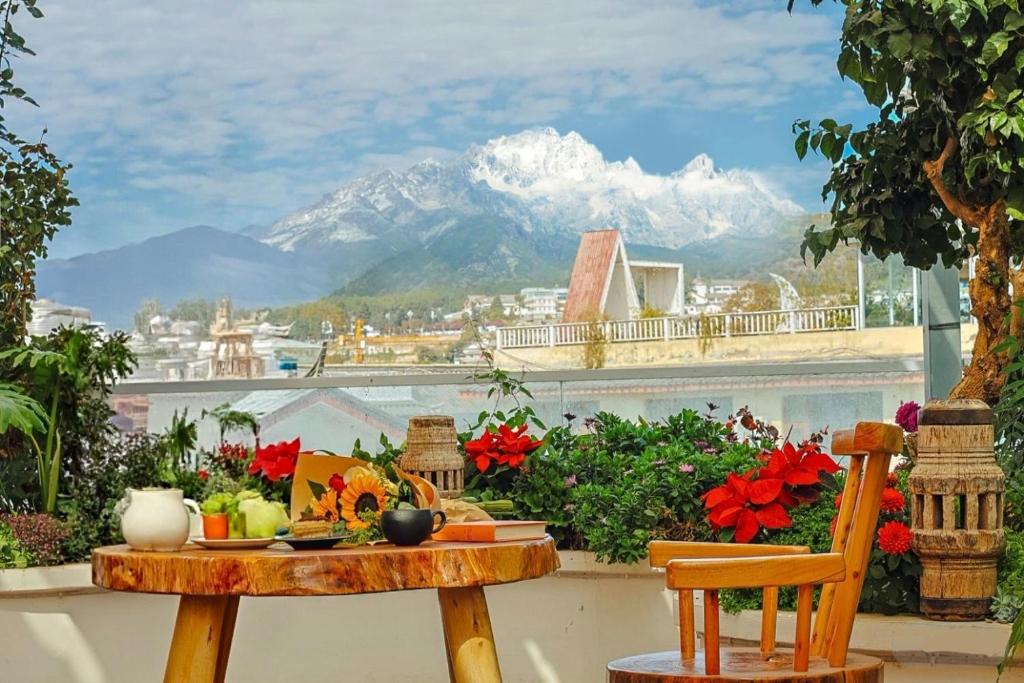 Naturlandskabet i nærheden af den private indkvartering