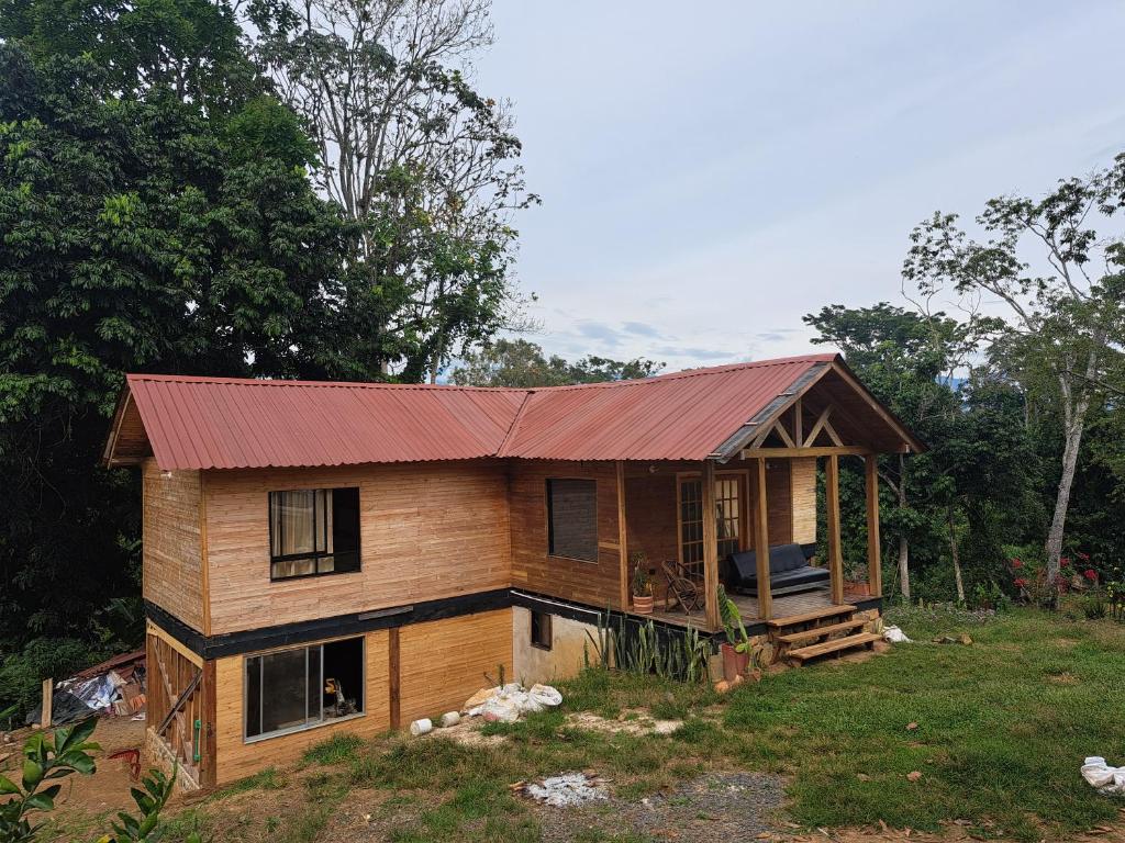 Bygningen som landstedet ligger i