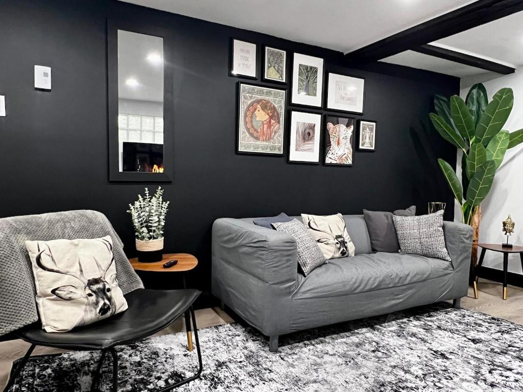 Posezení v ubytování Edinburgh