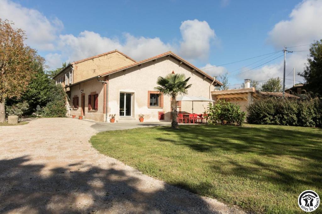 Bygningen som feriehuset ligger i