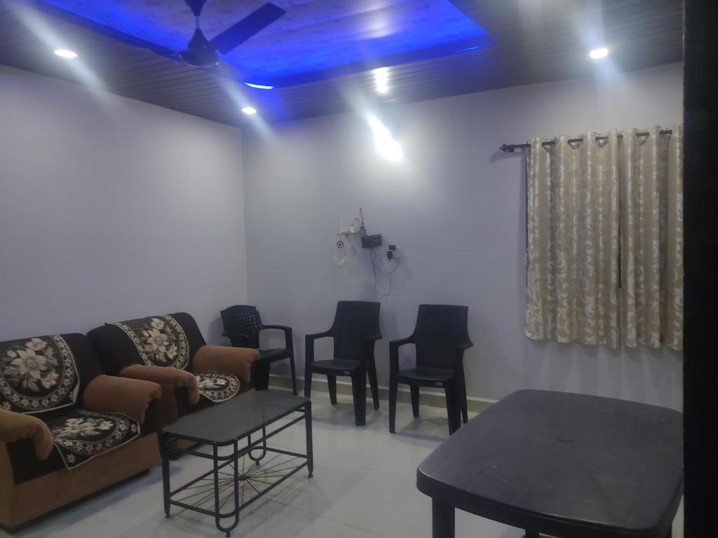 Et opholdsområde på Sarthik's guest house