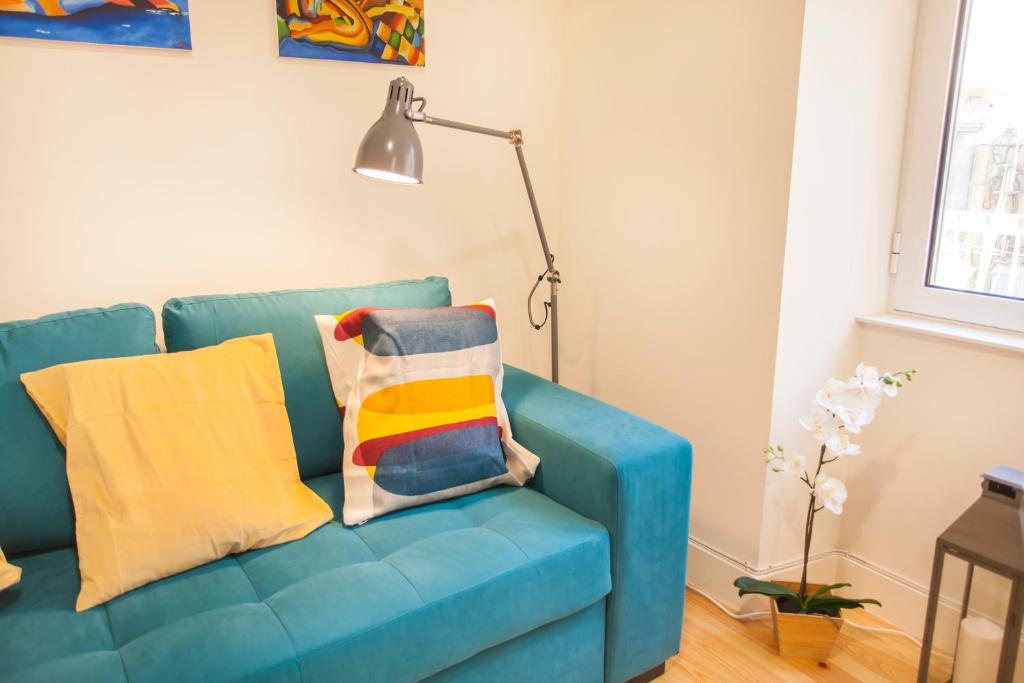 Posezení v ubytování Graça Traditional 2 bedroom apartment