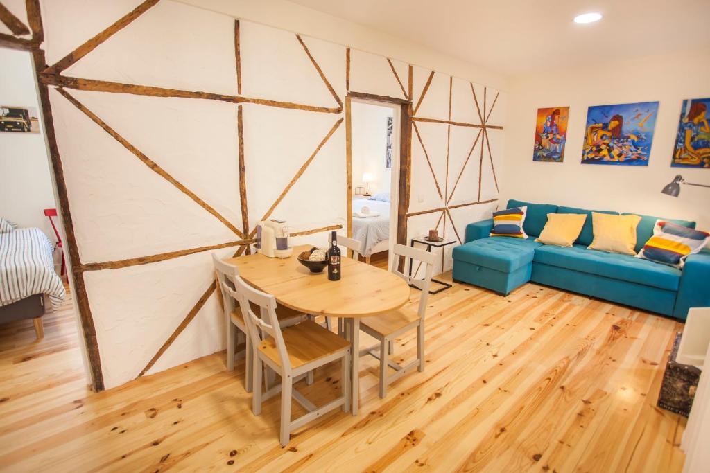 Posezení v ubytování Graça Traditional 2 bedroom apartment