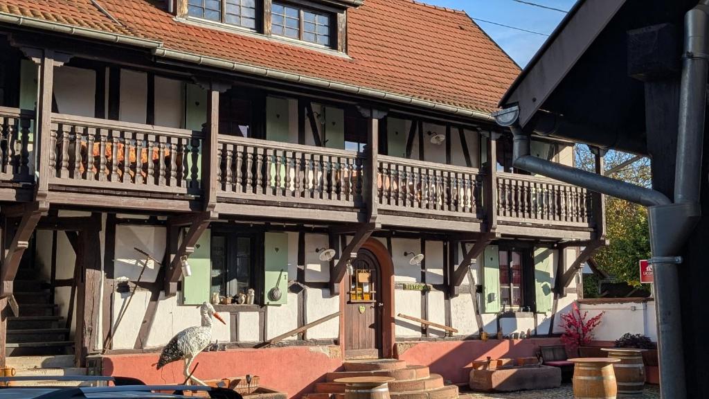 Budova, kde se apartmán nachází