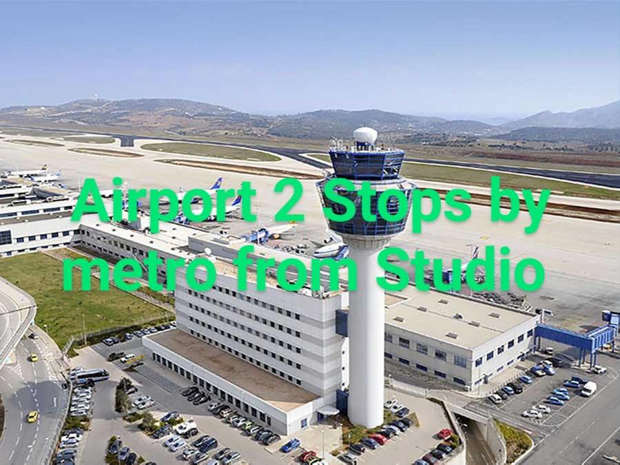 an airport stops by meko fresh shuttle at NEAR AIRPORT 2 STOPS By METRO, STATION METRO"PEANIA-KANTZA" in Leondárion