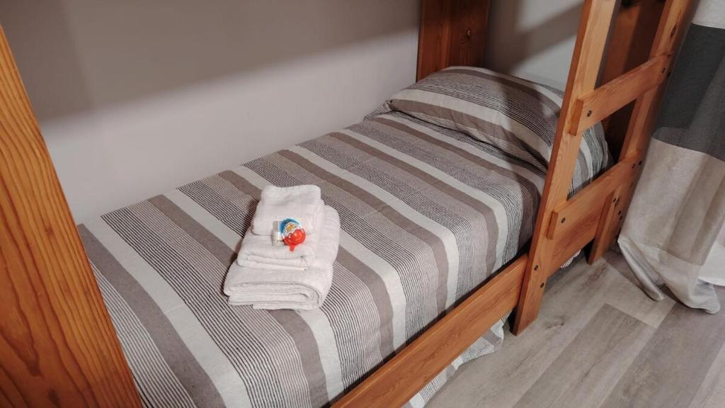 Postel nebo postele na pokoji v ubytování Elidelia