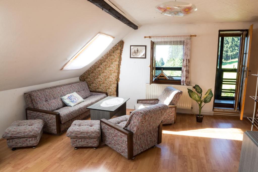 Posezení v ubytování Apartment Kopaničáková
