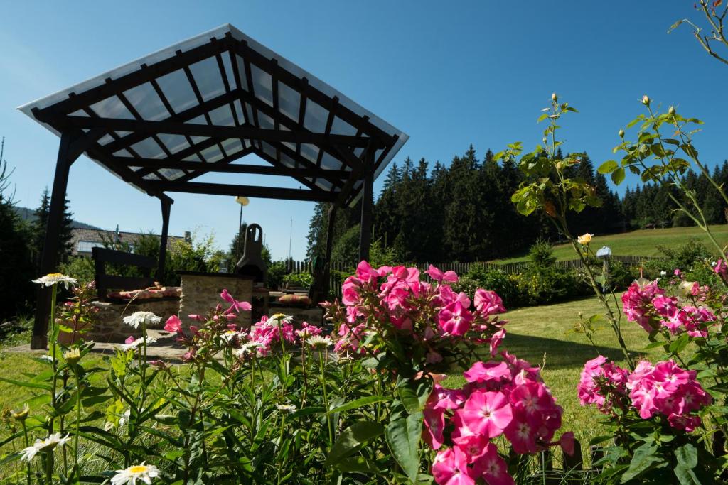 Zahrada ubytování Apartment Kopaničáková