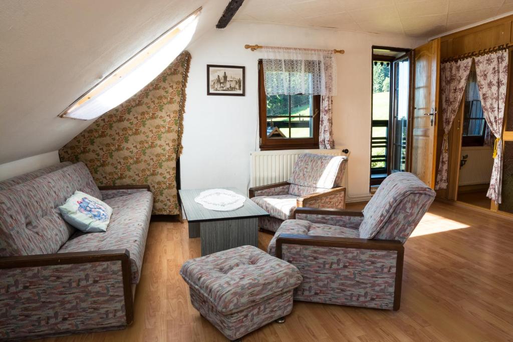 Posezení v ubytování Apartment Kopaničáková