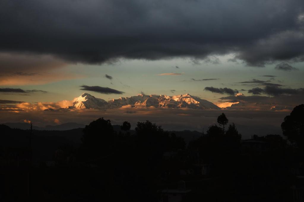 Naturlandskabet i nærheden af den private indkvartering