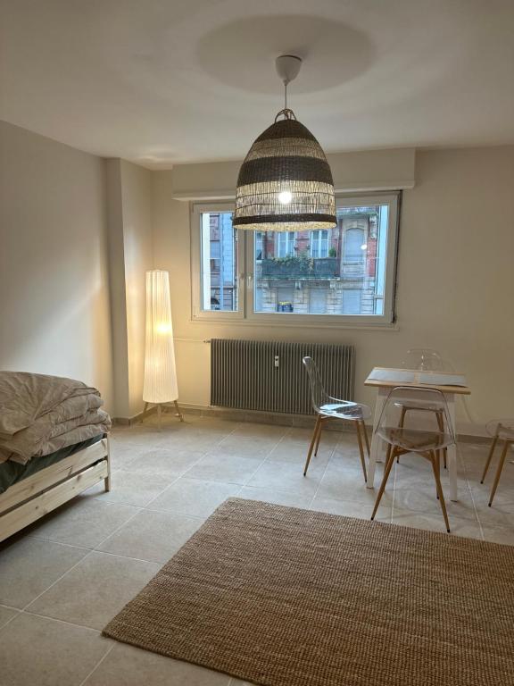 Posezení v ubytování Studio