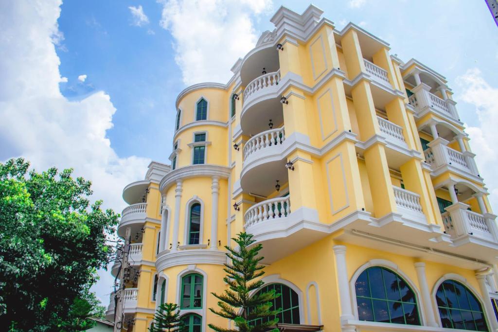 Budova, kde se hotel nachází