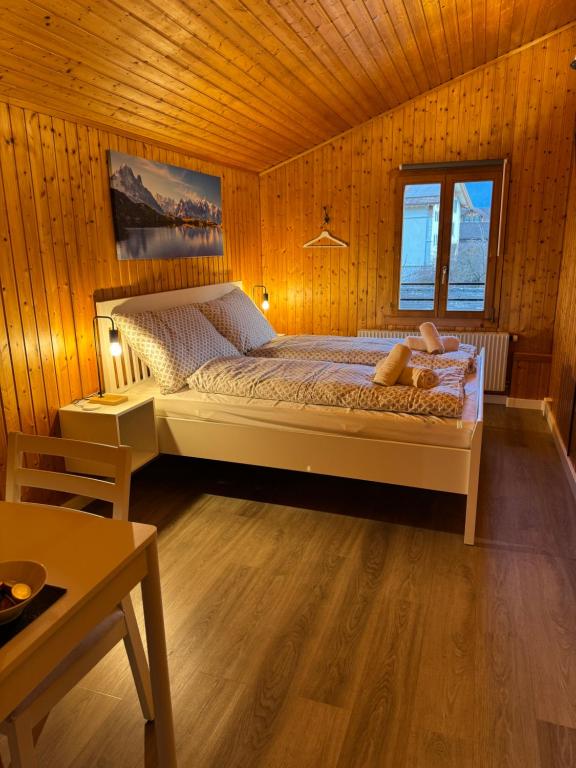 Postel nebo postele na pokoji v ubytování Valley Apartment