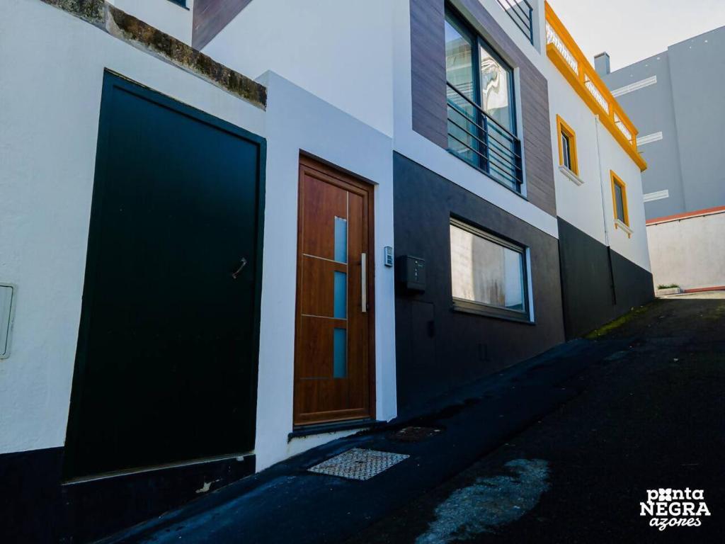 Bygningen som lejligheden ligger i