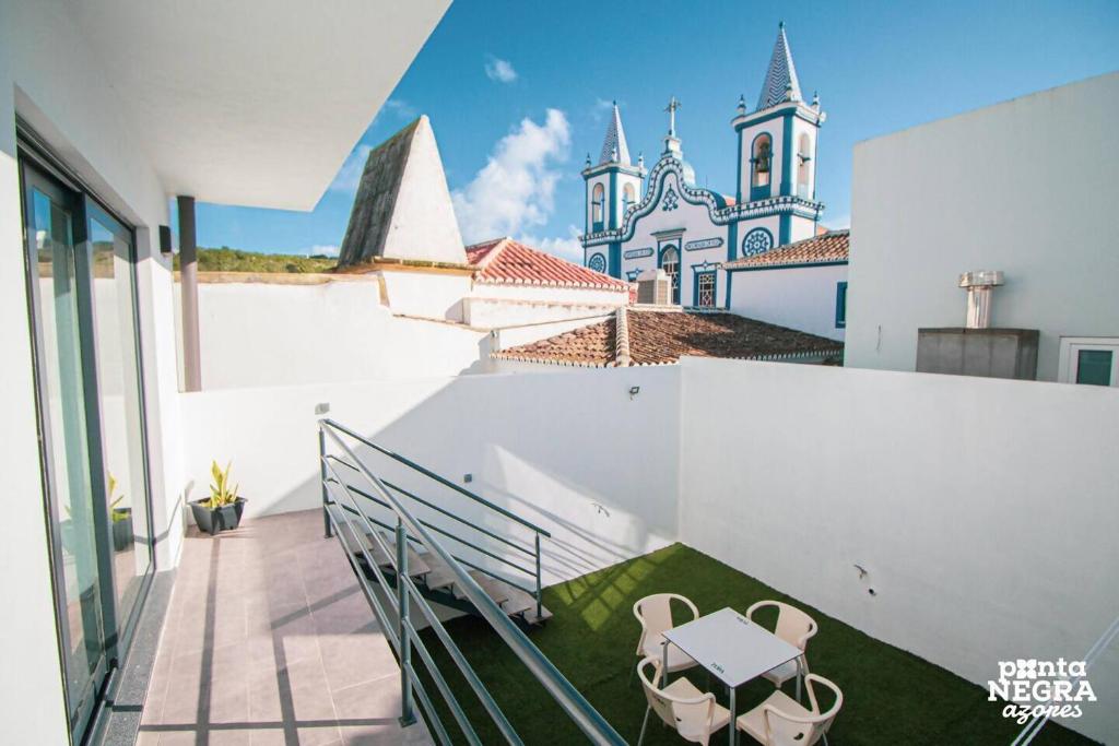 En balkon eller terrasse på Apartamentos da Travessa T3