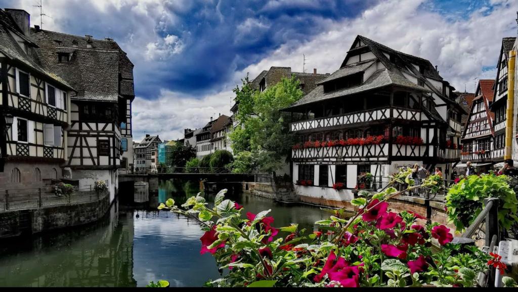 Bygningen som den private indkvartering ligger i