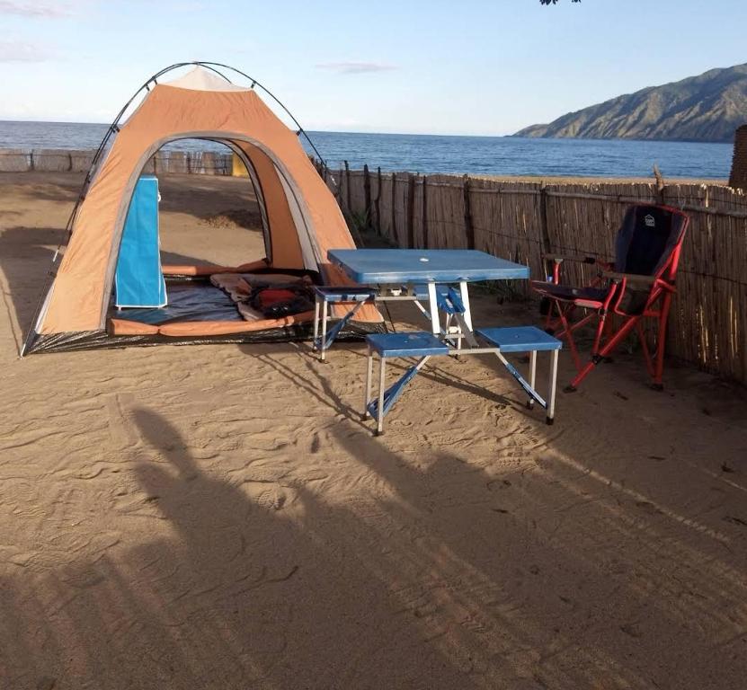 Naturlandskabet i nærheden af campingpladsen