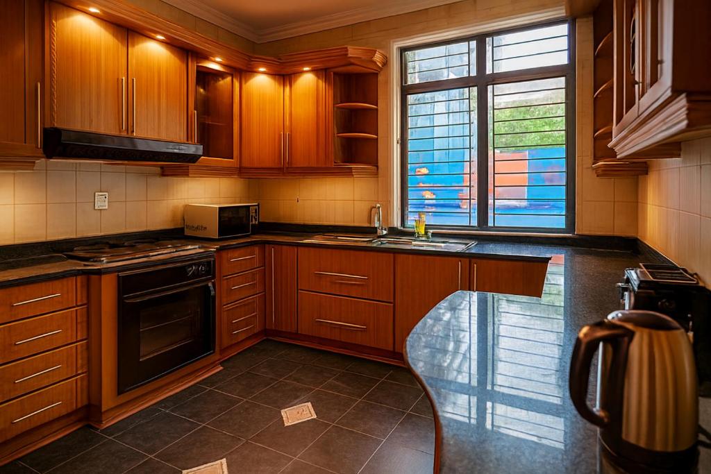 Køkken eller tekøkken på Musgrave Escape