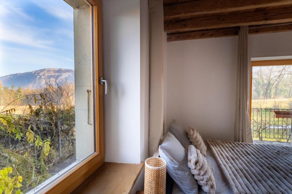 Séjour paisible près de Genève - Double Room With Mountain View