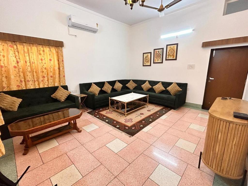 Et opholdsområde på Narpati Villa