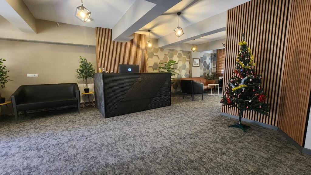 Vstupní hala nebo recepce v ubytování Moda Hotel