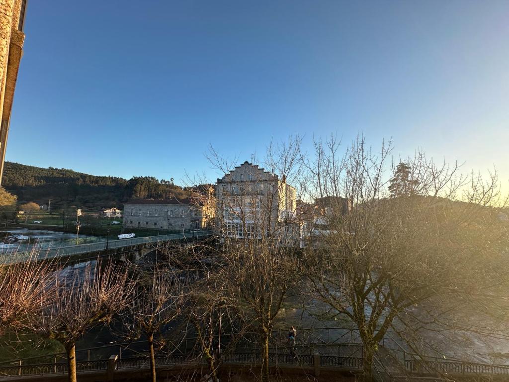 Naturlandskabet i nærheden af pensionatet