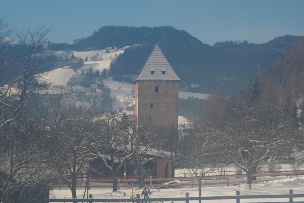 Bruggerhaus v zimě