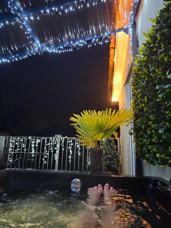 Het zwembad bij of vlak bij Rock Ridge Villa