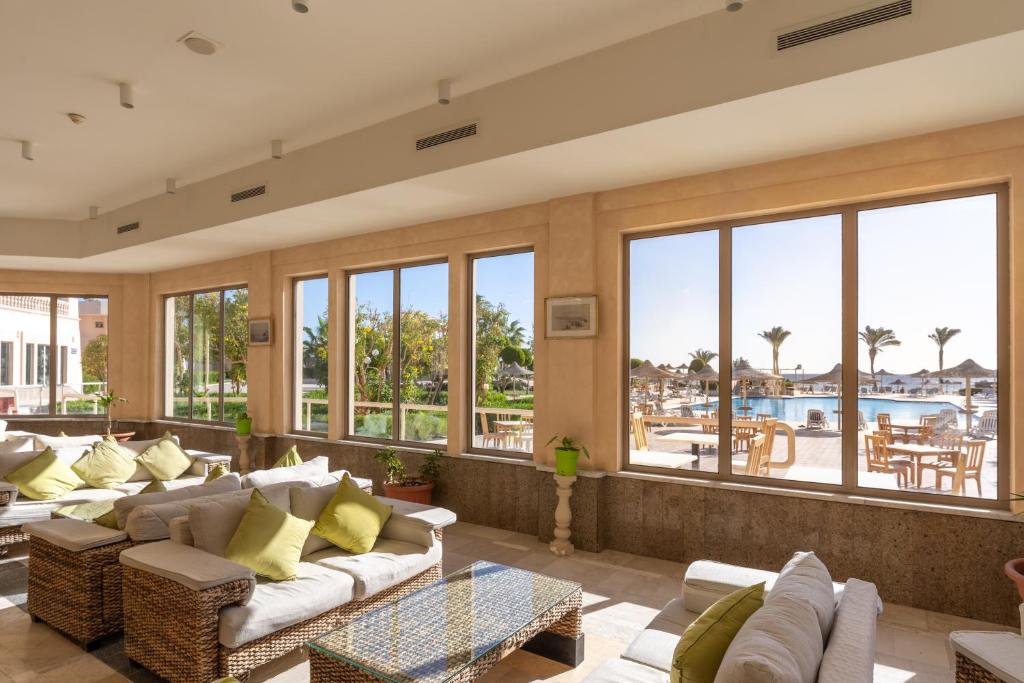 Et opholdsområde på Shoni Bay Resort