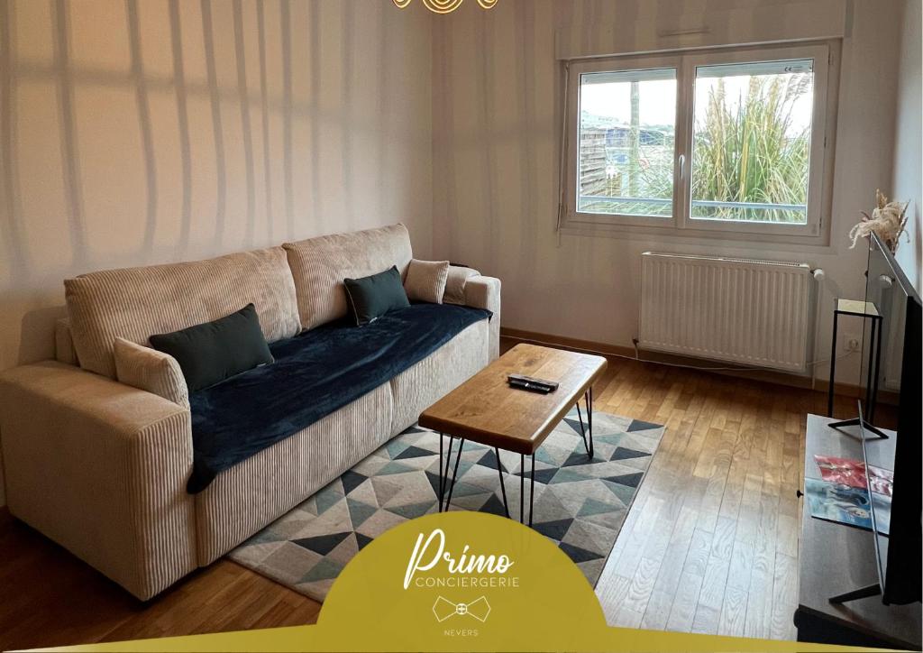 Et opholdsområde på La Providence proche gare Primo Conciergerie