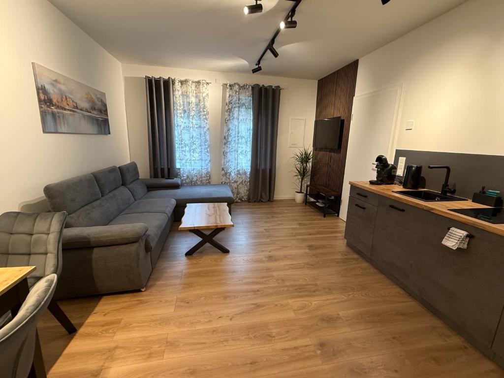 Χώρος καθιστικού στο Wohnung Schwerte