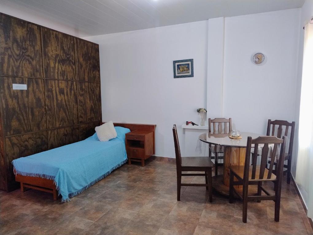 Postel nebo postele na pokoji v ubytování Haus Eldorado