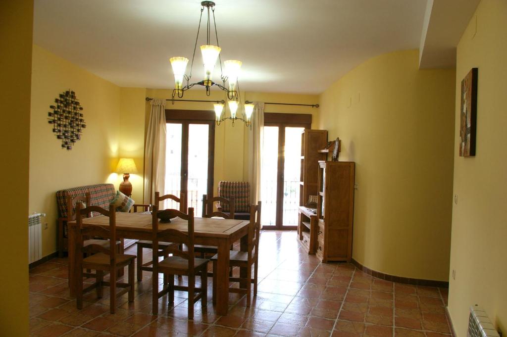 Posezení v ubytování Villa de Xicar