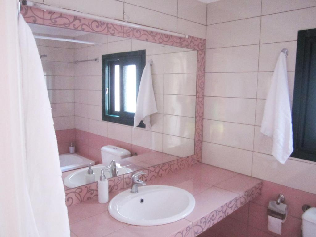Kúpeľňa v ubytovaní Santa Xenia