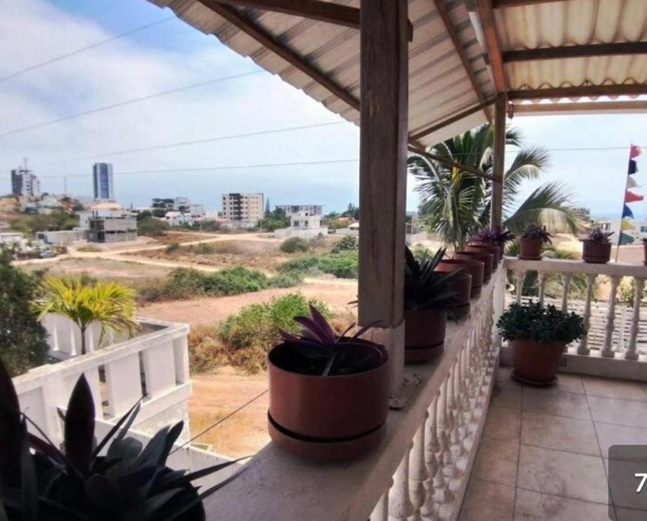 En balkon eller terrasse på Casa de la Colina