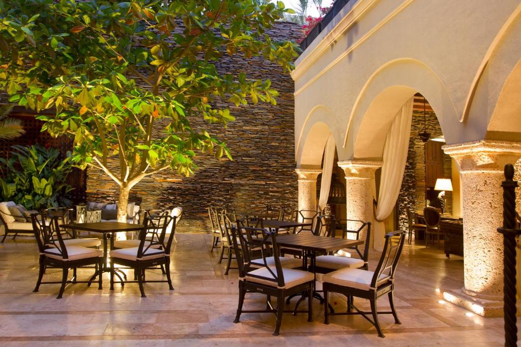 Posezení v ubytování Bastión Luxury Hotel