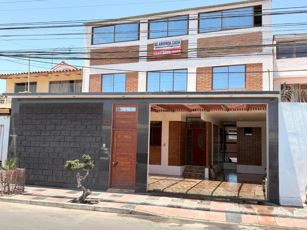 Bygningen som lejligheden ligger i