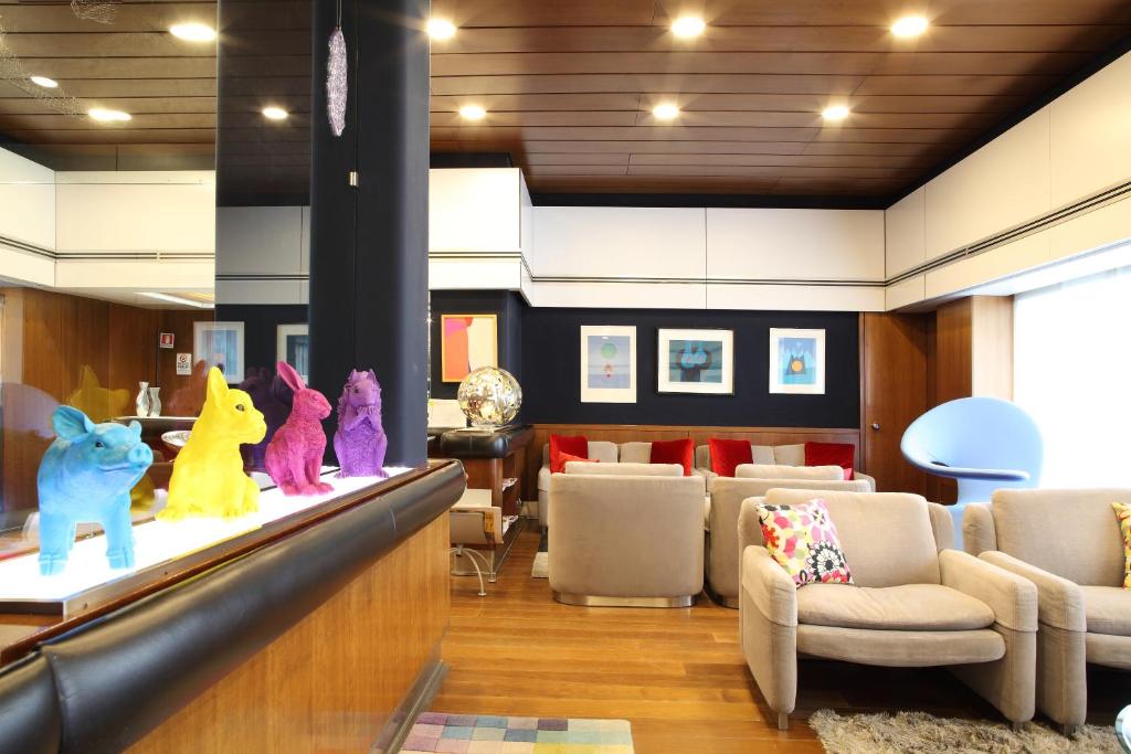 Posezení v ubytování Hotel Mediolanum