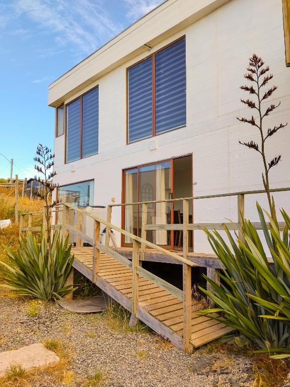 Budova, kde se prázdninový dům nachází