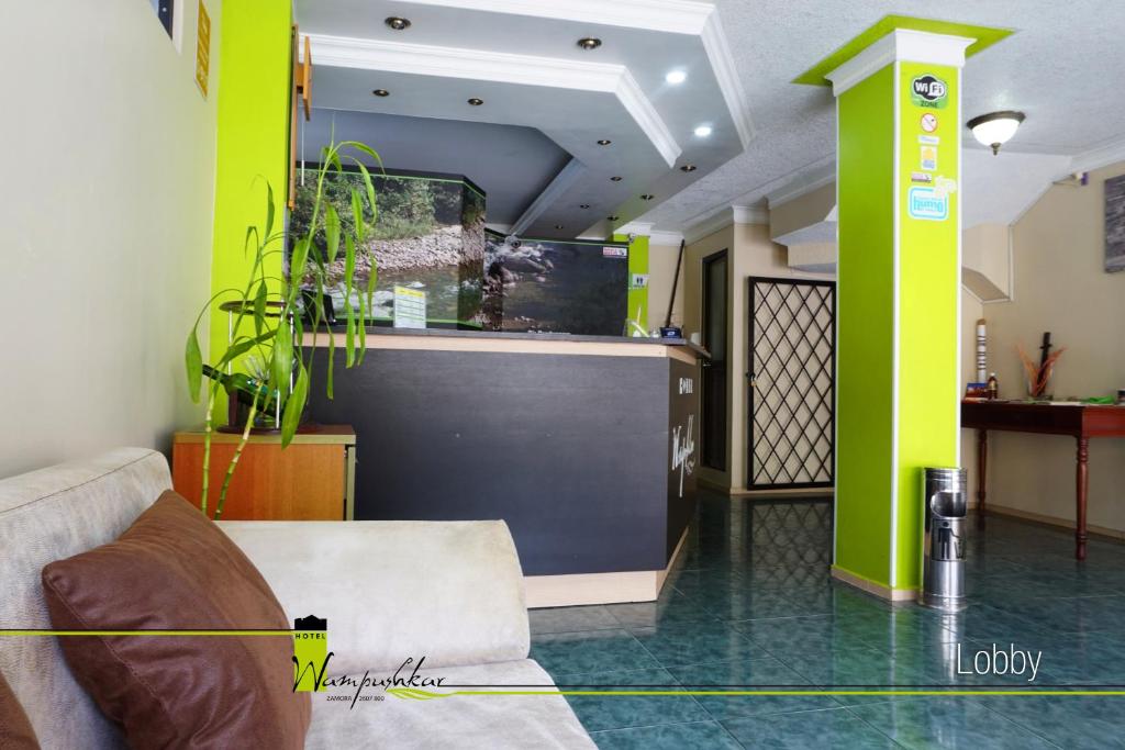 Posezení v ubytování Hotel Wampushkar