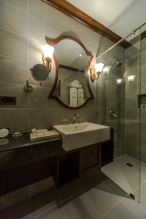 Koupelna v ubytování Espacio Verde Resort