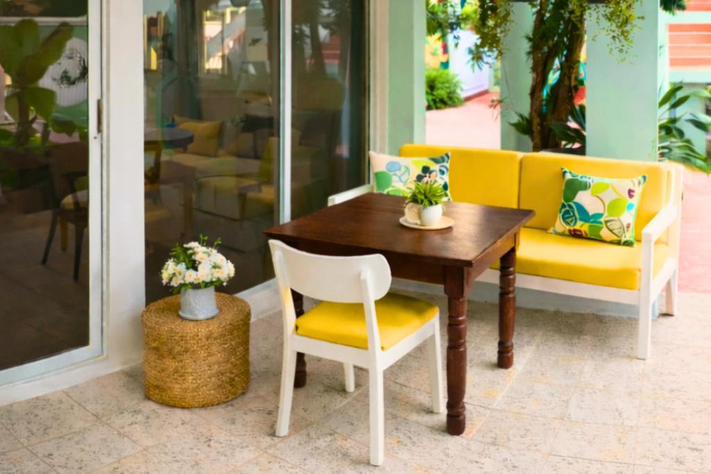 Posezení v ubytování Harmonia - Sunbeha resort, Juan Dolio