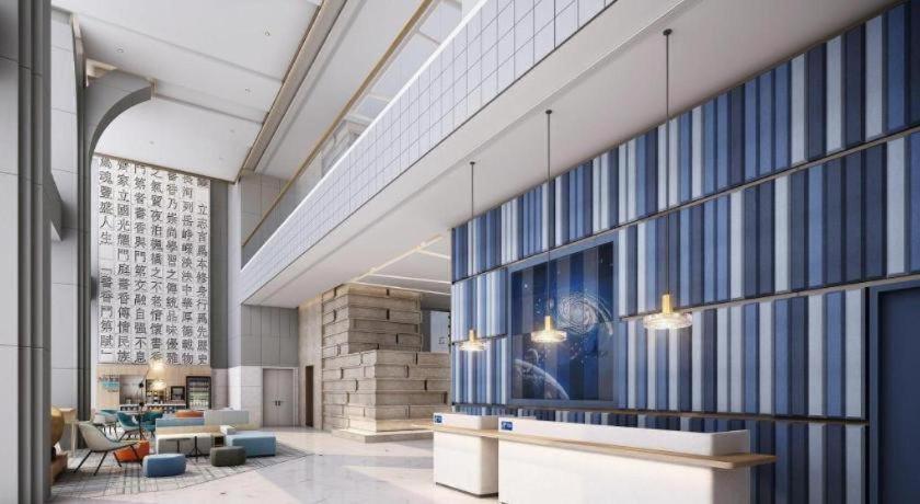 Et opholdsområde på Holiday Inn Express Shenzhen North Station By IHG