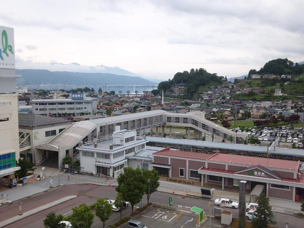 ホテルから撮影された、または一般的な山の景色